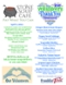 Stone Soup Café Pay-What-You-Can Saturday Menu