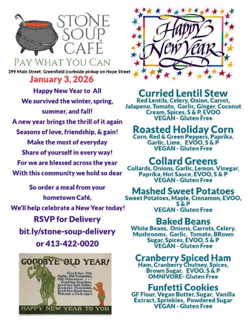 Pay-What-You-Can Meal at Stone Soup Café