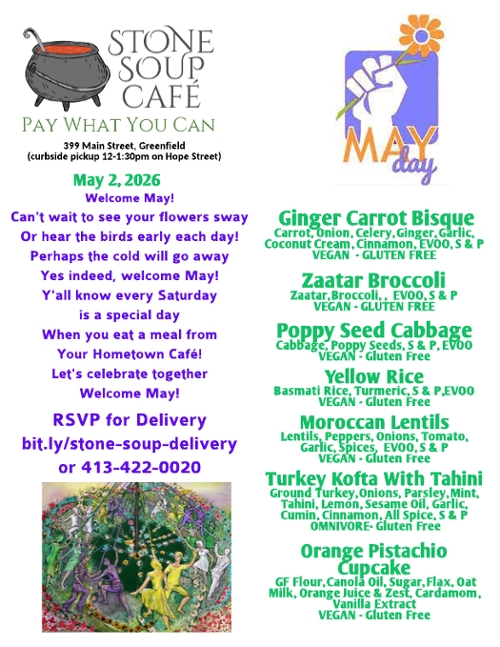 Pay-What-You-Can Meal at Stone Soup Café