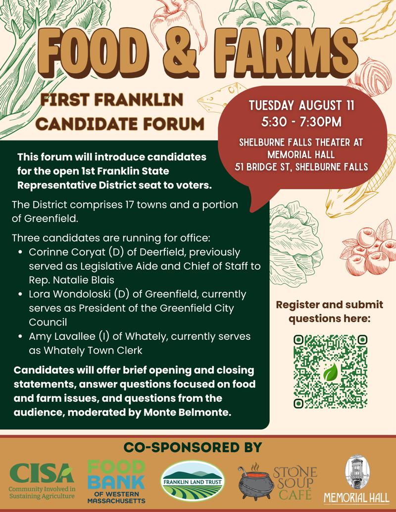 Food & Farms: First Franklin Candidate Forum