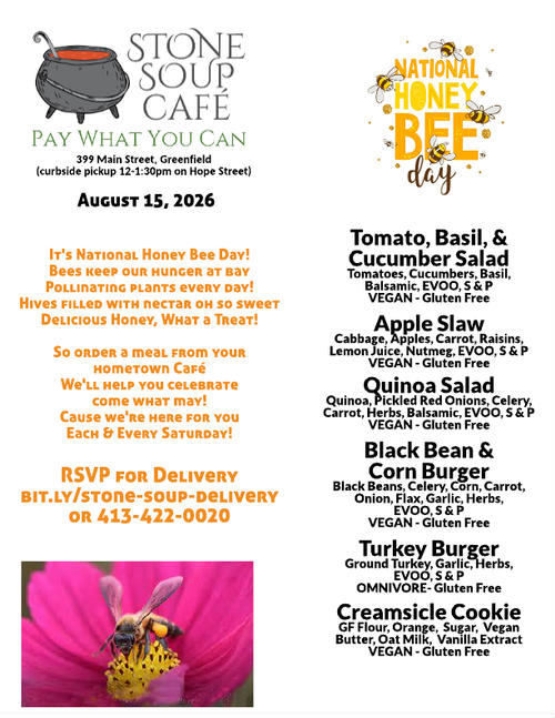 Pay-What-You-Can Saturday Lunch