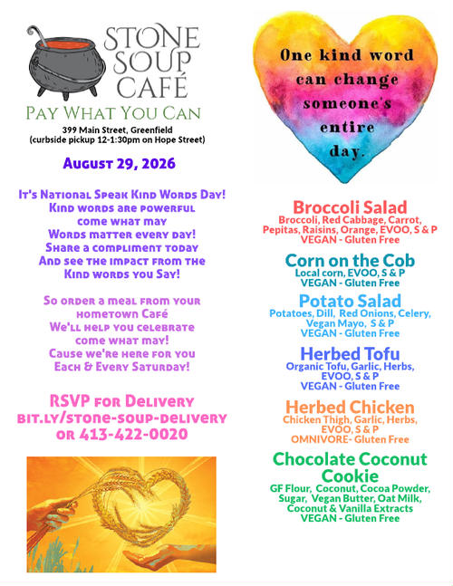 Pay-What-You-Can Saturday Lunch