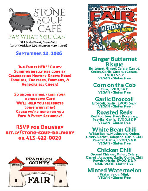 Pay-What-You-Can Saturday Lunch